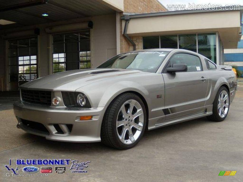 Vapor Silver Metallic 2008 Ford Mustang Saleen S281 Supercharged Coupe Exterior Photo #13196759