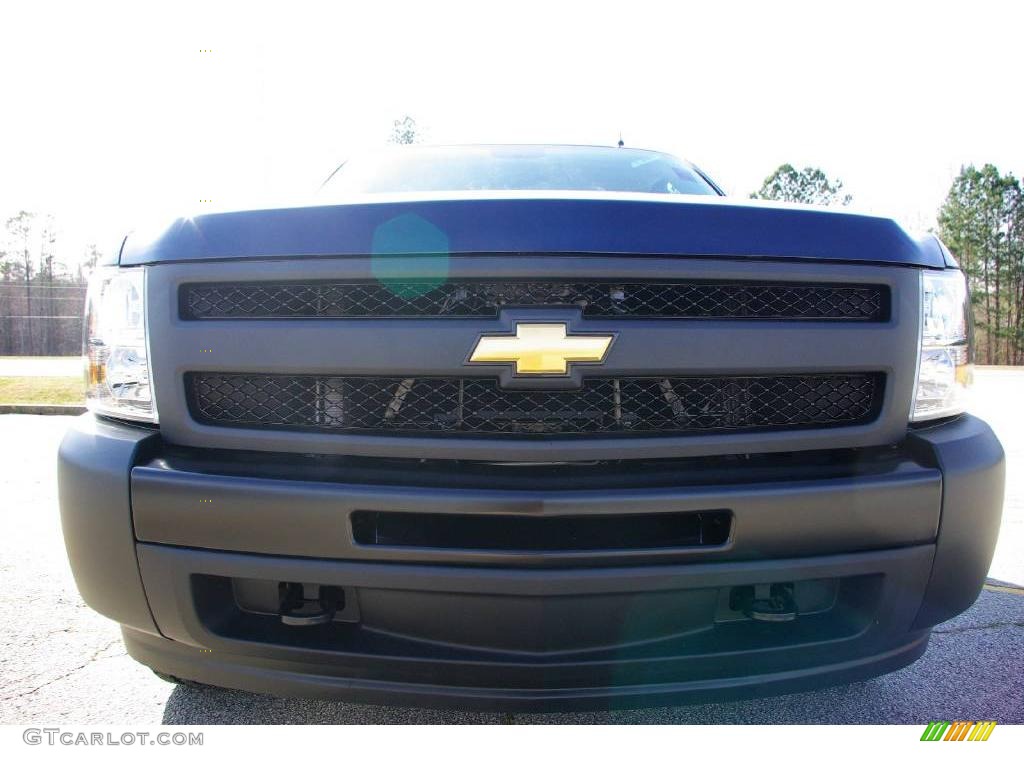 2009 Silverado 1500 Extended Cab 4x4 - Imperial Blue Metallic / Dark Titanium photo #3