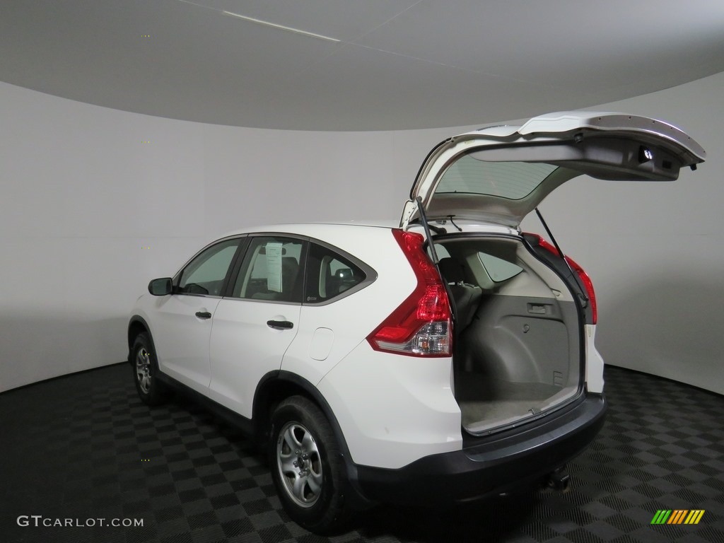 2012 CR-V LX 4WD - Taffeta White / Gray photo #10