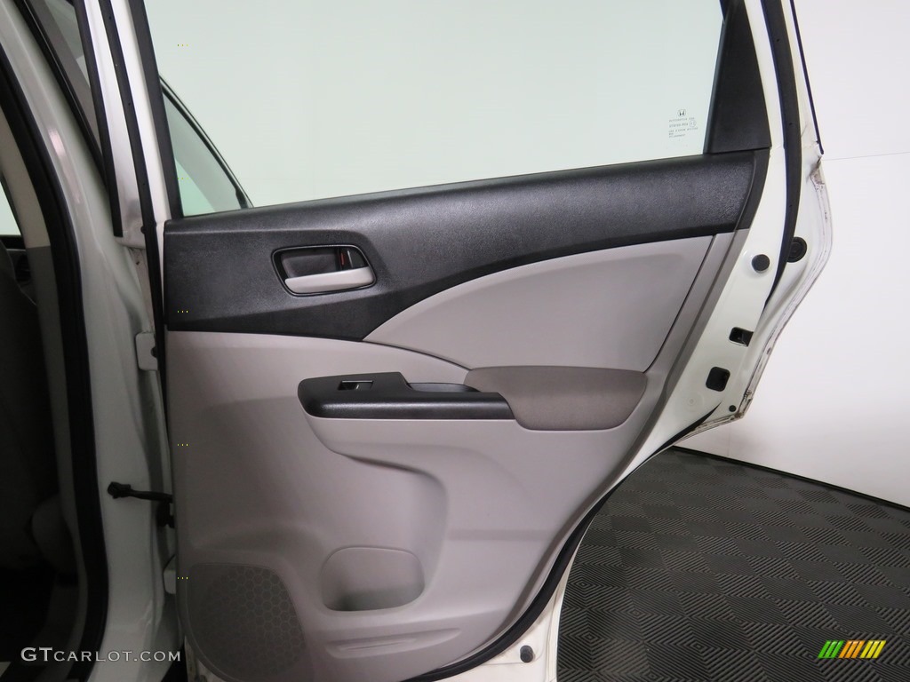 2012 CR-V LX 4WD - Taffeta White / Gray photo #16