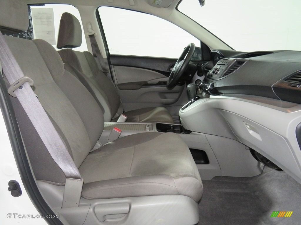 2012 CR-V LX 4WD - Taffeta White / Gray photo #17