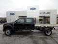 2019 Black Ford F550 Super Duty XL Crew Cab 4x4 Chassis  photo #8