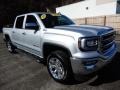 Quicksilver Metallic - Sierra 1500 SLT Crew Cab 4WD Photo No. 8