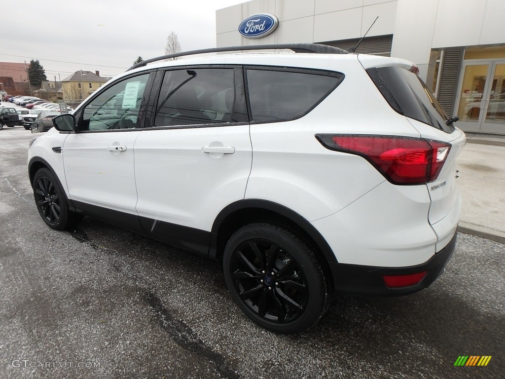 2019 Escape SE 4WD - Oxford White / Chromite Gray/Charcoal Black photo #8