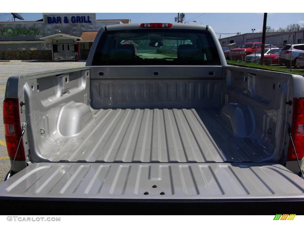 2009 Silverado 1500 Extended Cab - Silver Birch Metallic / Dark Titanium photo #10