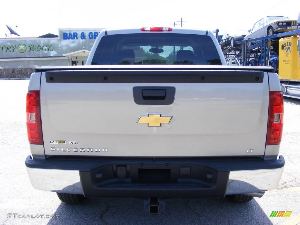 2009 Silverado 1500 LT XFE Crew Cab - Silver Birch Metallic / Ebony photo #7