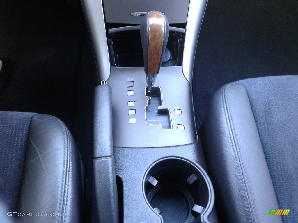 2009 Sonata SE V6 - Powder White Pearl / Cocoa photo #20