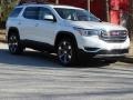 2019 White Frost Tricoat GMC Acadia SLT  photo #1