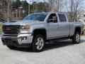 Front 3/4 View of 2019 Sierra 2500HD SLE Crew Cab 4WD