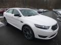 White Platinum 2019 Ford Taurus SHO AWD Exterior
