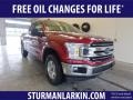 2019 Ruby Red Ford F150 XLT SuperCab 4x4  photo #1
