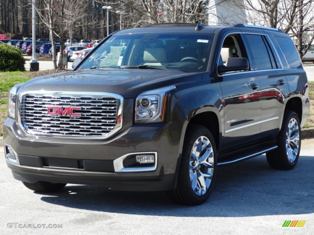 2019 Yukon Denali 4WD - Smokey Quartz Metallic / Cocoa/Shale photo #5