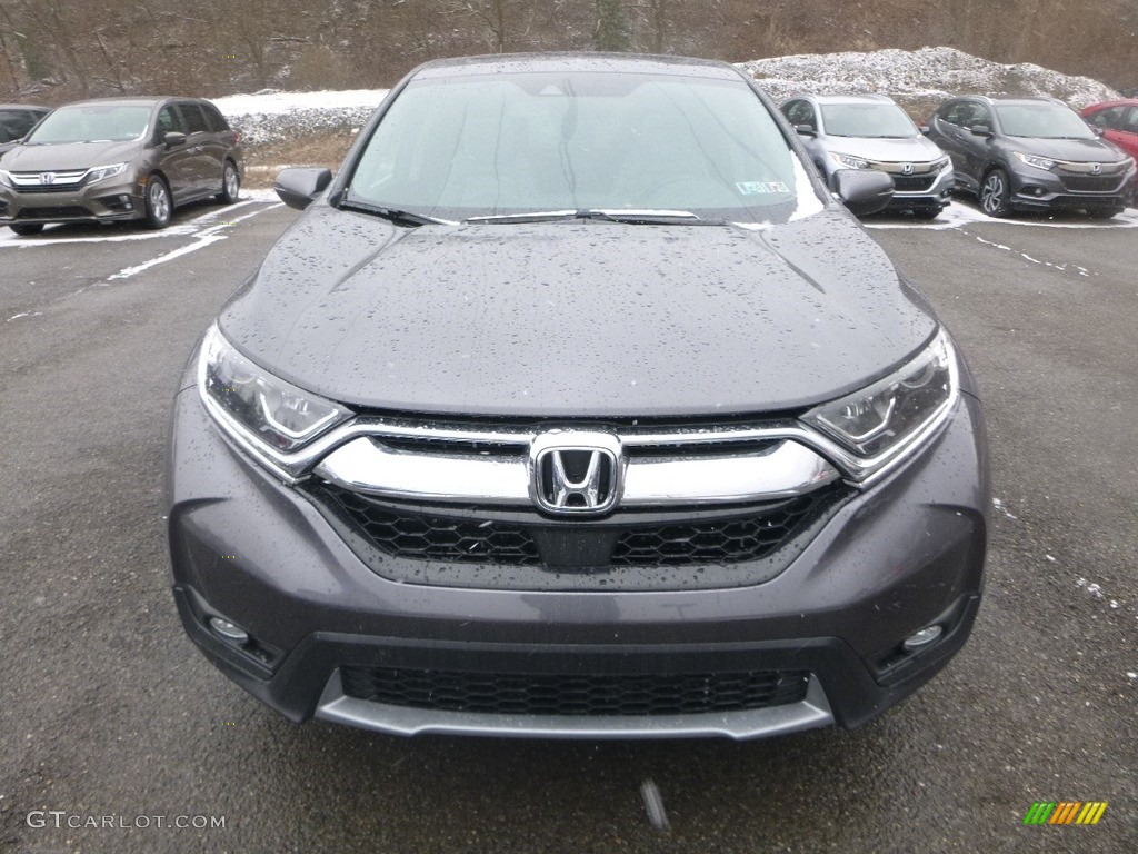 2019 CR-V EX AWD - Modern Steel Metallic / Gray photo #6