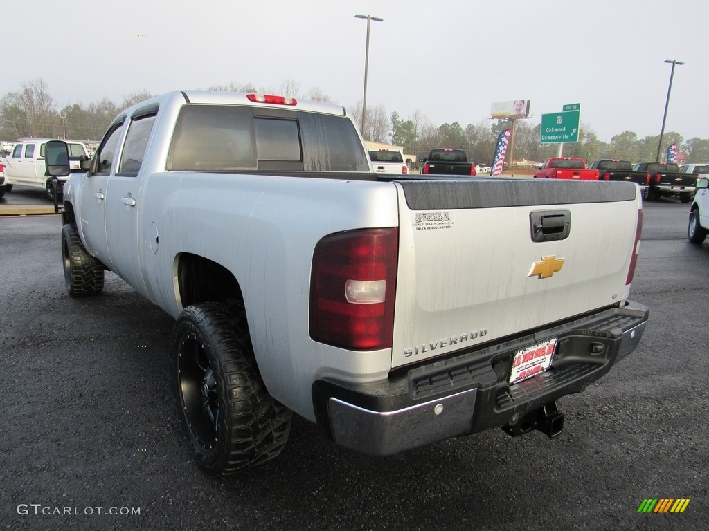 2012 Silverado 2500HD LT Crew Cab 4x4 - Silver Ice Metallic / Ebony photo #3