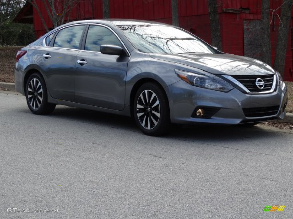 2018 Altima 2.5 SR - Gun Metallic / Charcoal photo #1