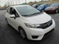 2015 White Orchid Pearl Honda Fit LX  photo #7