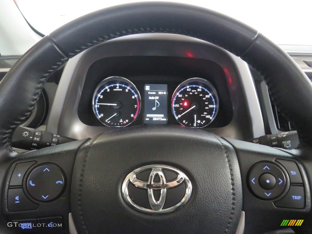 2016 RAV4 XLE - Super White / Ash photo #22