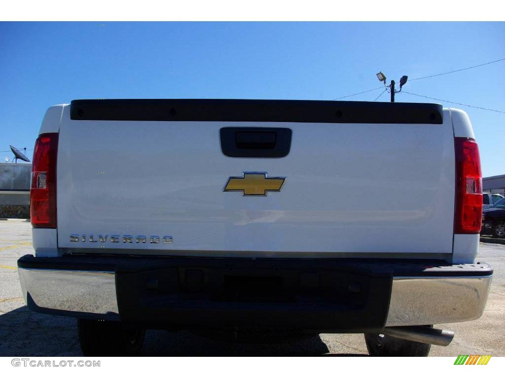 2009 Silverado 1500 Extended Cab - Summit White / Dark Titanium photo #7