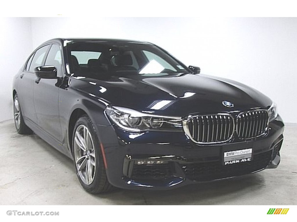 2018 7 Series 740i xDrive Sedan - Black Sapphire Metallic / Mocha photo #5