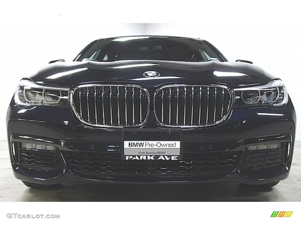 2018 7 Series 740i xDrive Sedan - Black Sapphire Metallic / Mocha photo #6
