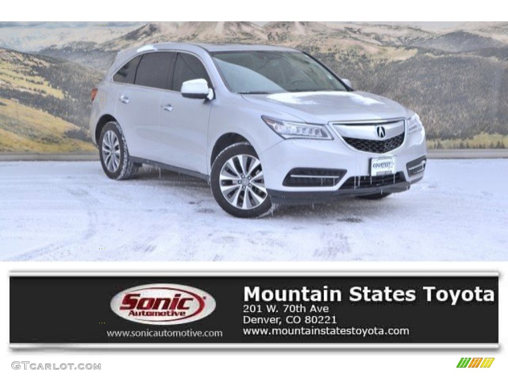 2015 MDX SH-AWD Technology - Silver Moon / Graystone photo #1