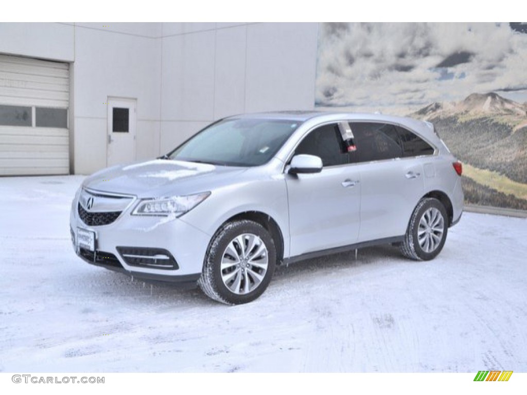 2015 MDX SH-AWD Technology - Silver Moon / Graystone photo #2
