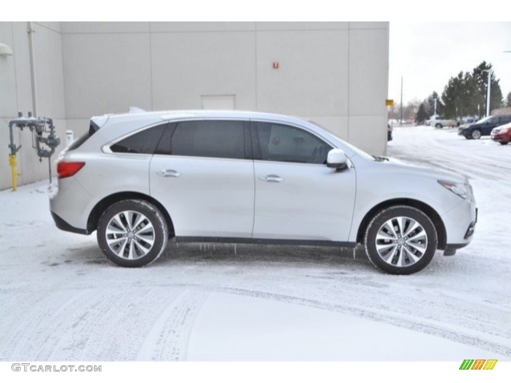 2015 MDX SH-AWD Technology - Silver Moon / Graystone photo #7