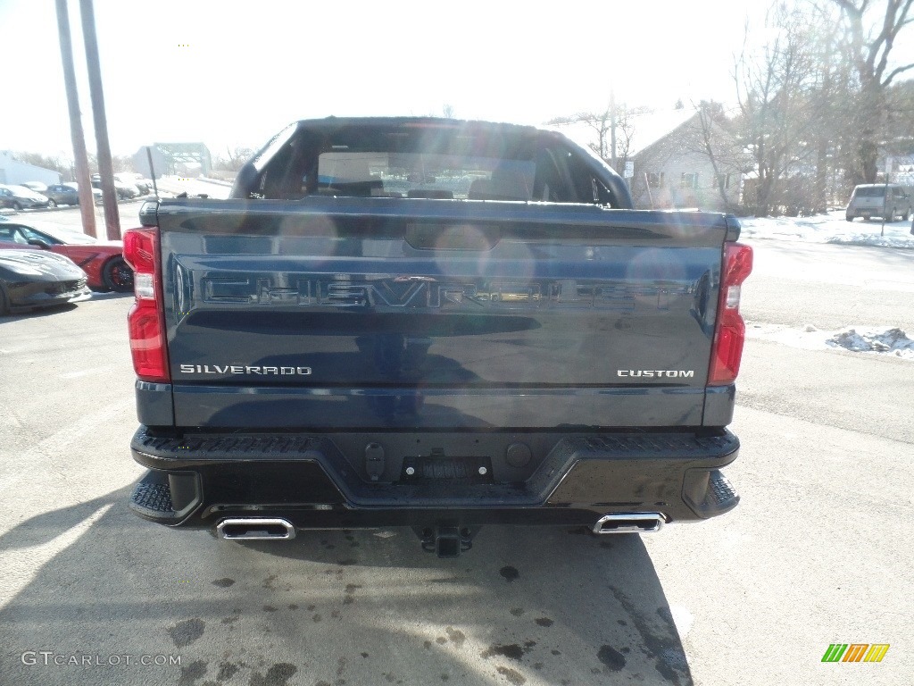 2019 Silverado 1500 Custom Z71 Trail Boss Crew Cab 4WD - Northsky Blue Metallic / Jet Black photo #16