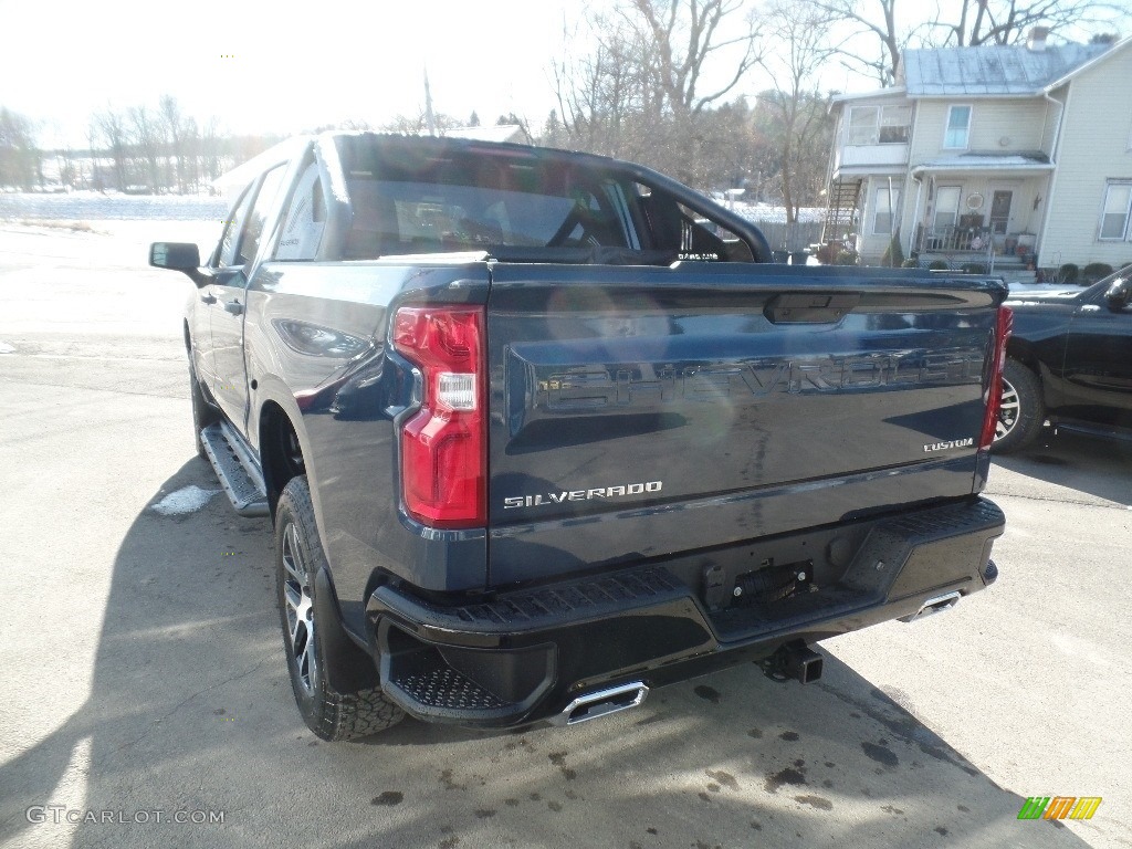 2019 Silverado 1500 Custom Z71 Trail Boss Crew Cab 4WD - Northsky Blue Metallic / Jet Black photo #17