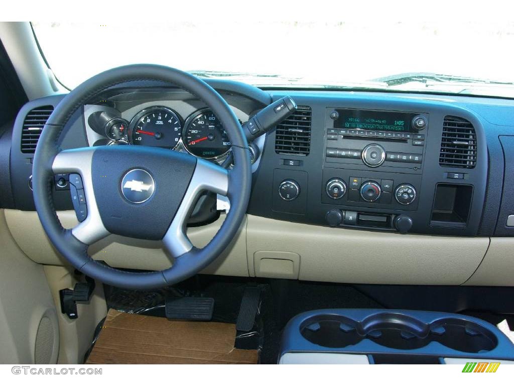 2009 Silverado 1500 LT Crew Cab 4x4 - Imperial Blue Metallic / Light Cashmere photo #17