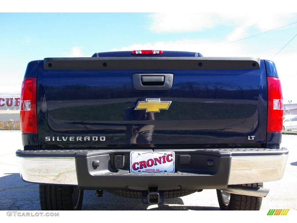 2009 Silverado 1500 LT Crew Cab 4x4 - Imperial Blue Metallic / Light Cashmere photo #7