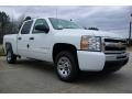 2009 Summit White Chevrolet Silverado 1500 LS Crew Cab  photo #4