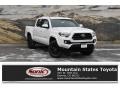 2019 Super White Toyota Tacoma SR5 Double Cab 4x4  photo #1