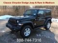 Black 2019 Jeep Wrangler Sport 4x4