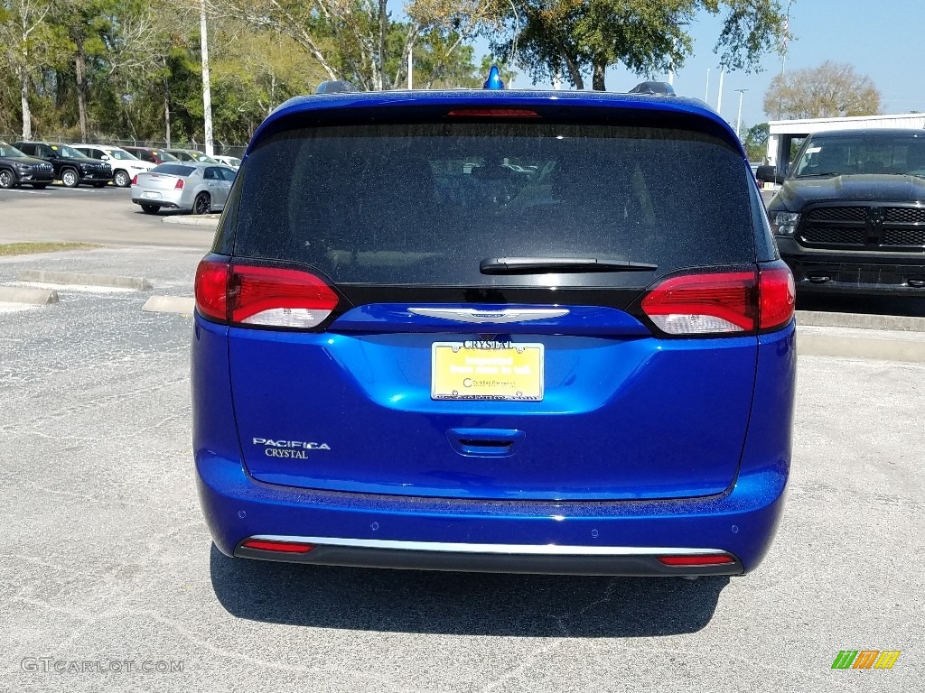 2018 Pacifica Touring L Plus - Ocean Blue Metallic / Black/Alloy photo #4
