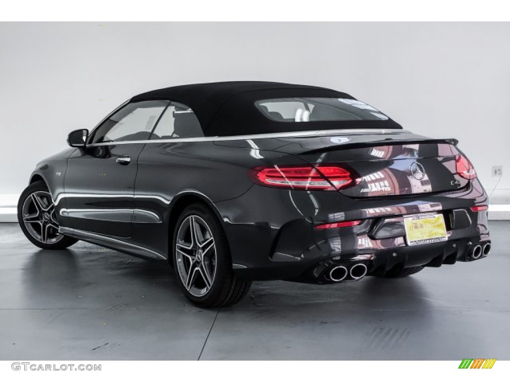 2019 C 43 AMG 4Matic Cabriolet - Graphite Grey Metallic / Black photo #2