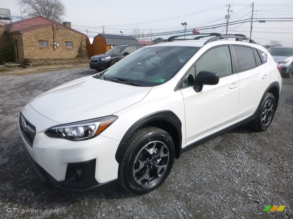 2019 Crosstrek 2.0i - Crystal White Pearl / Black photo #8