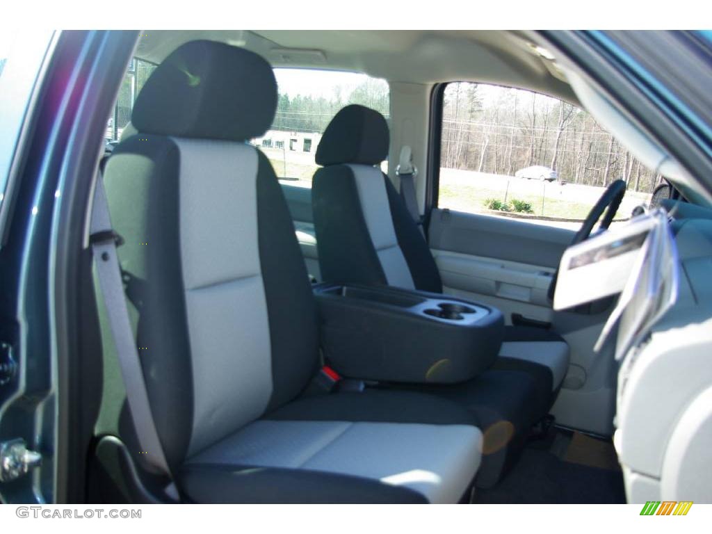 2009 Silverado 1500 Crew Cab - Blue Granite Metallic / Dark Titanium photo #15