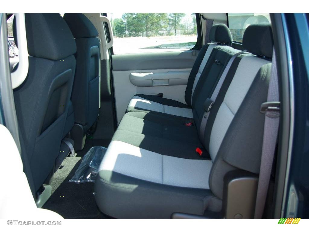 2009 Silverado 1500 Crew Cab - Blue Granite Metallic / Dark Titanium photo #16