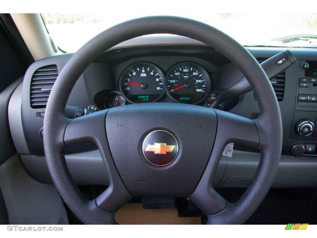 2009 Silverado 1500 Crew Cab - Blue Granite Metallic / Dark Titanium photo #19