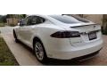 2014 White Solid Tesla Model S 60  photo #7