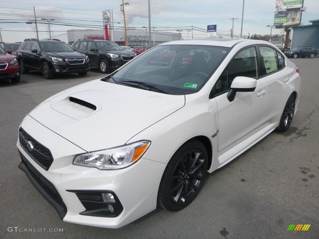 Crystal White Pearl 2019 Subaru WRX Premium Exterior Photo #131992044