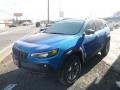 Hydro Blue Pearl - Cherokee Trailhawk 4x4 Photo No. 1