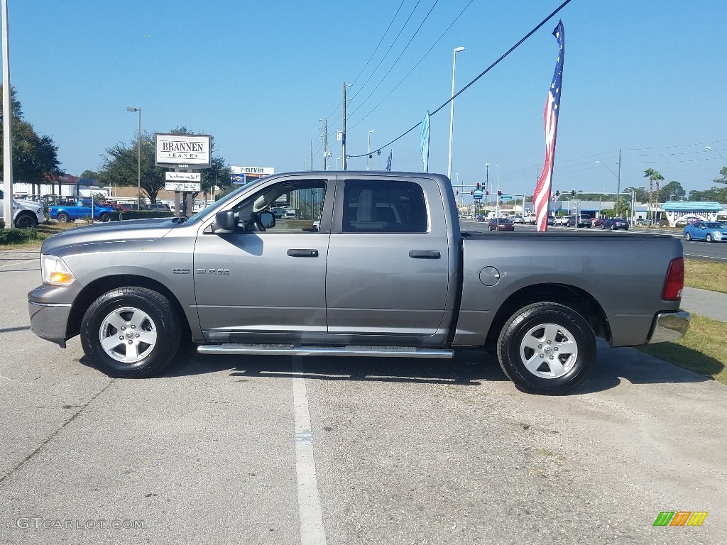 2009 Ram 1500 SLT Crew Cab - Mineral Gray Metallic / Dark Slate Gray photo #2