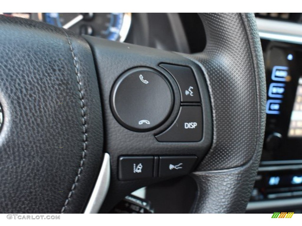 2019 Toyota Corolla LE Ash/Dark Gray Steering Wheel Photo #131993739