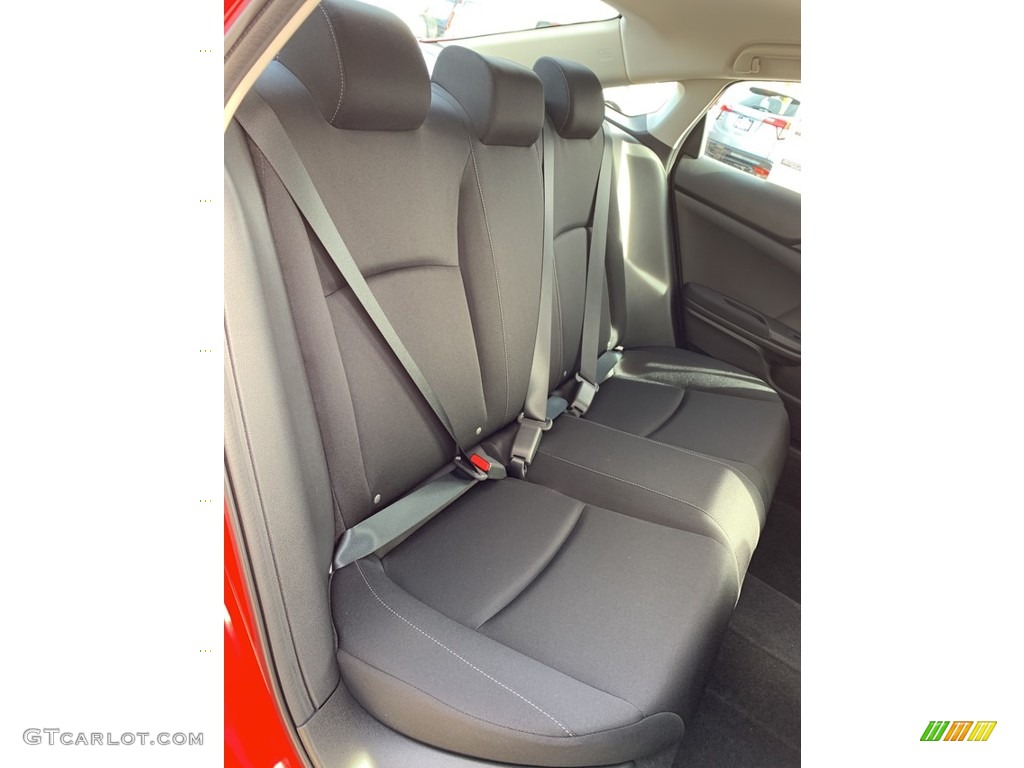 2019 Civic LX Sedan - Rallye Red / Black photo #22