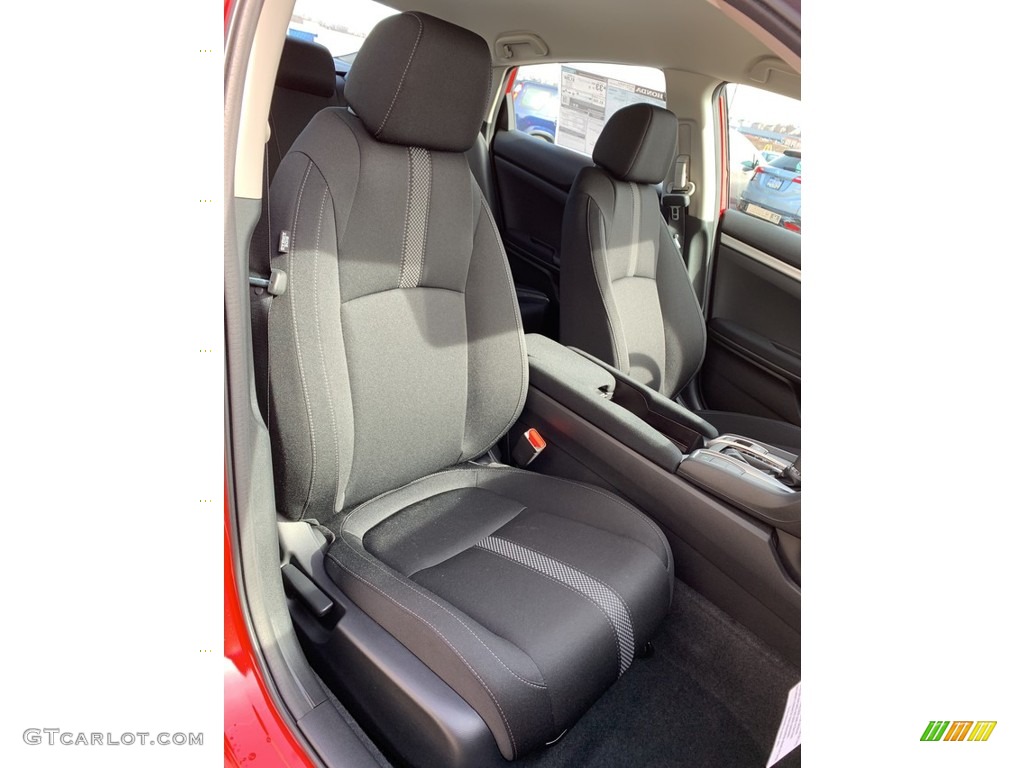 2019 Civic LX Sedan - Rallye Red / Black photo #25