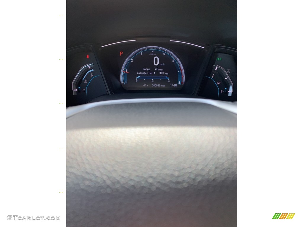 2019 Civic LX Sedan - Rallye Red / Black photo #29