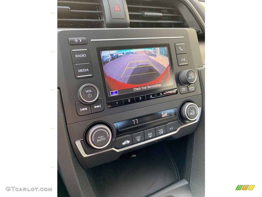 2019 Civic LX Sedan - Rallye Red / Black photo #31