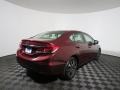 2015 Crimson Pearl Honda Civic EX Sedan  photo #8